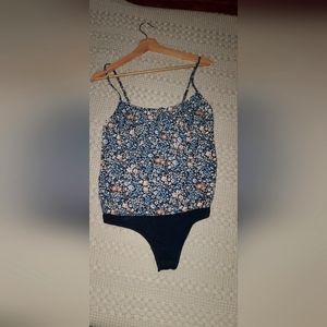 Abercrombie & Fitch Floral Bodysuit Size XSmall New With Tags